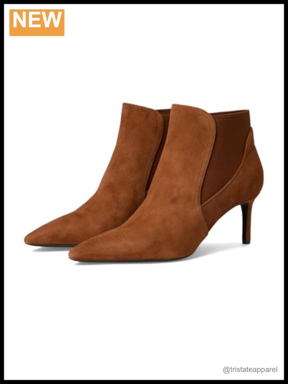 Cole Haan Go-to Jamela Chelsea Booties Women's Pull-On Ankle Boots Leather